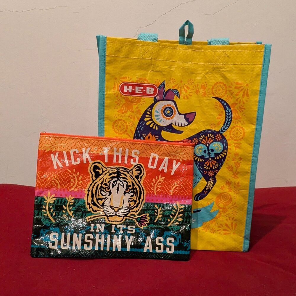 HEB Tote and Zip Tiger Bag, New - Picture 11 of 12